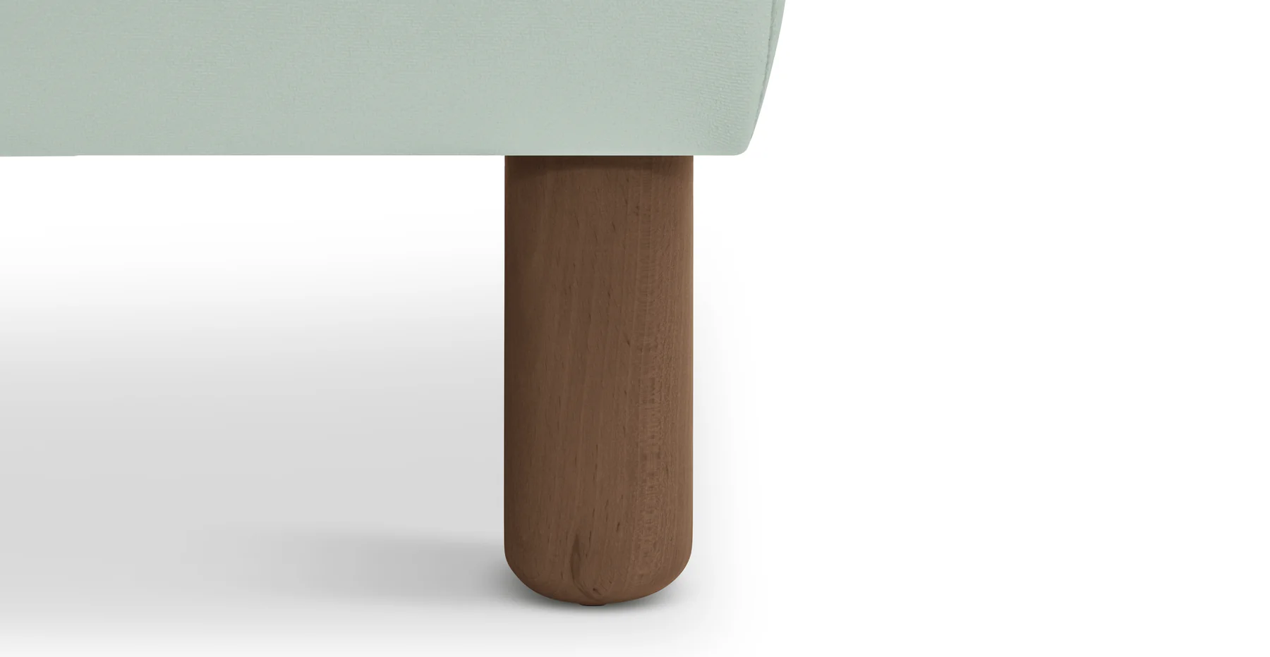Klem Bench Silindir Ahşap Ayak - Kadife - Image 94