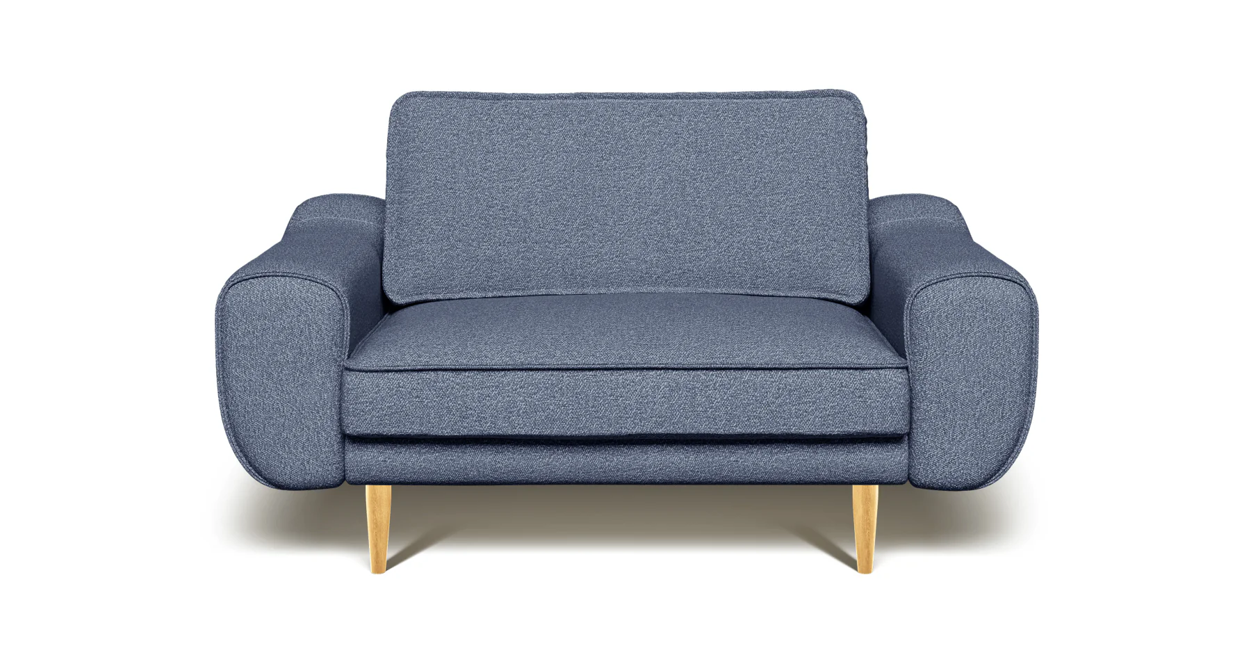 Klem Loveseat Ahşap Ayak - Bukle - Image 11