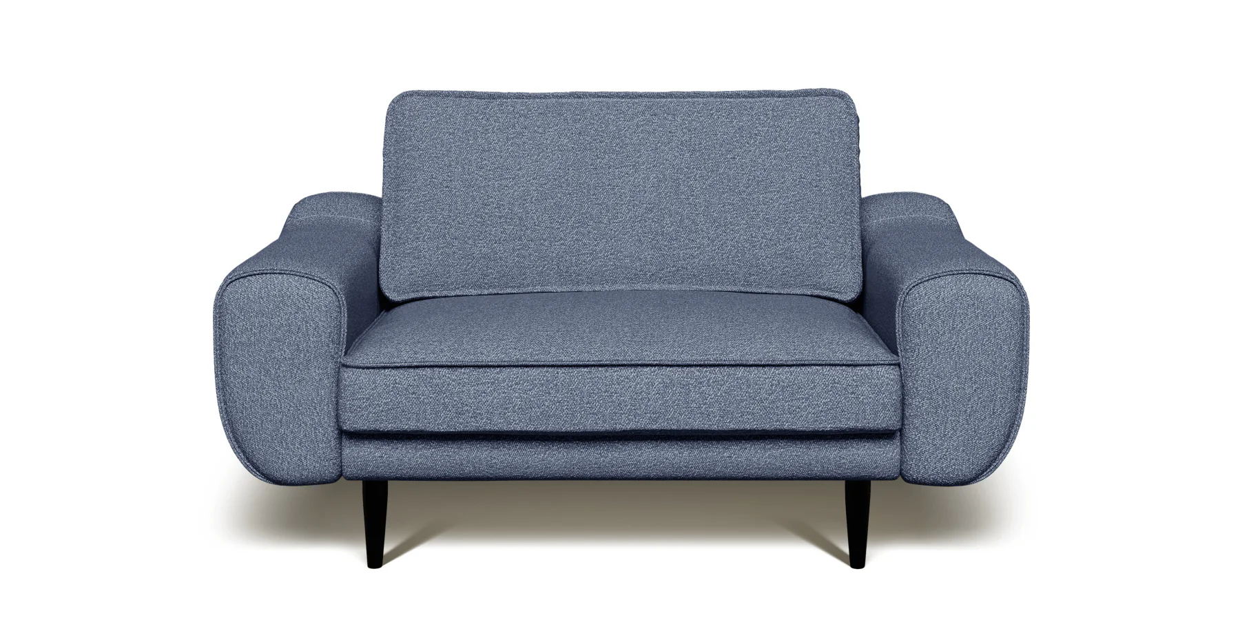 Klem Loveseat Ahşap Ayak - Bukle - Image 12