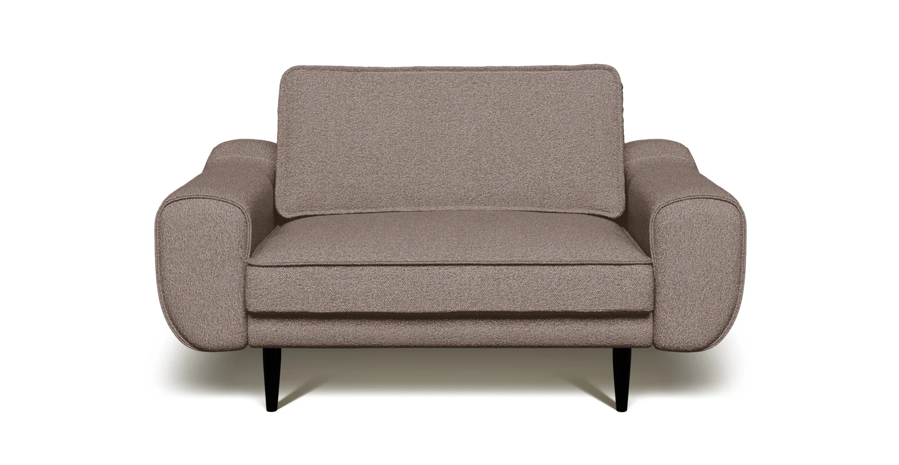 Klem Loveseat Ahşap Ayak - Bukle - Image 14