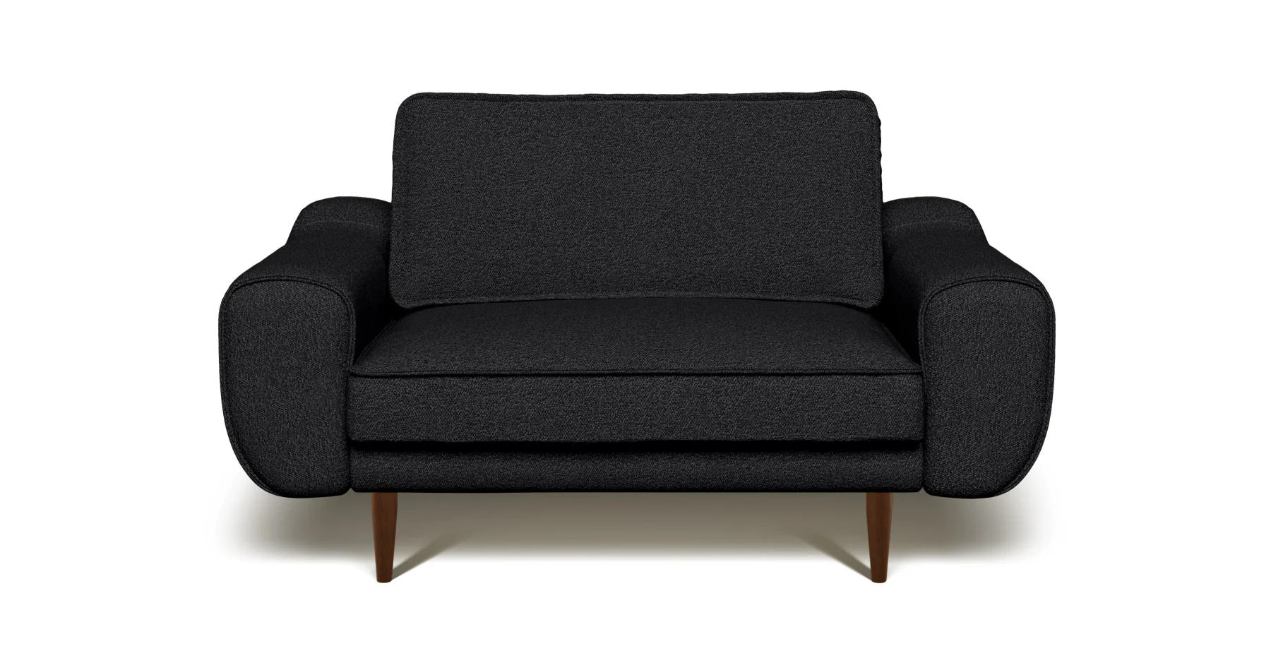Klem Loveseat Ahşap Ayak - Bukle - Image 15
