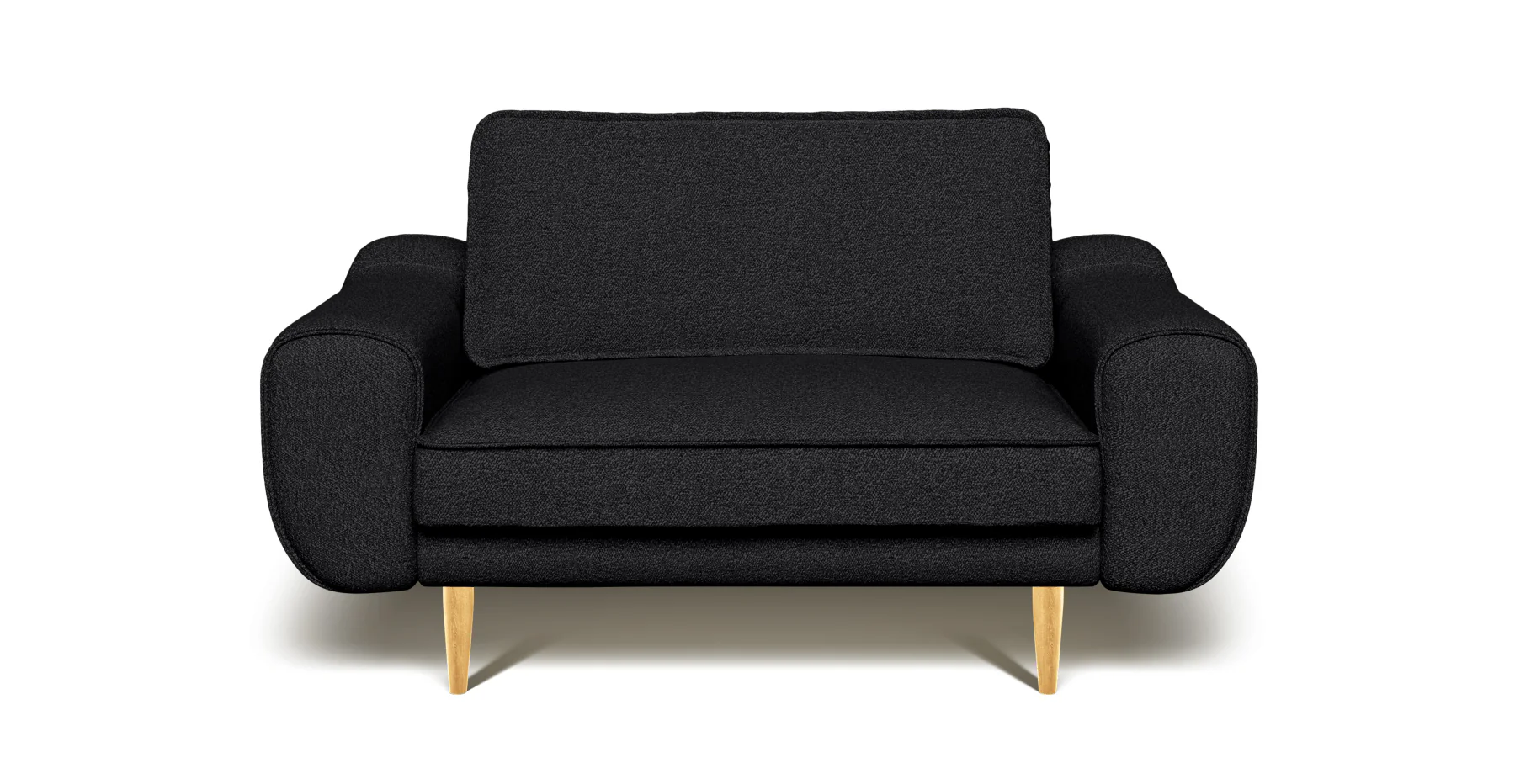 Klem Loveseat Ahşap Ayak - Bukle - Image 16