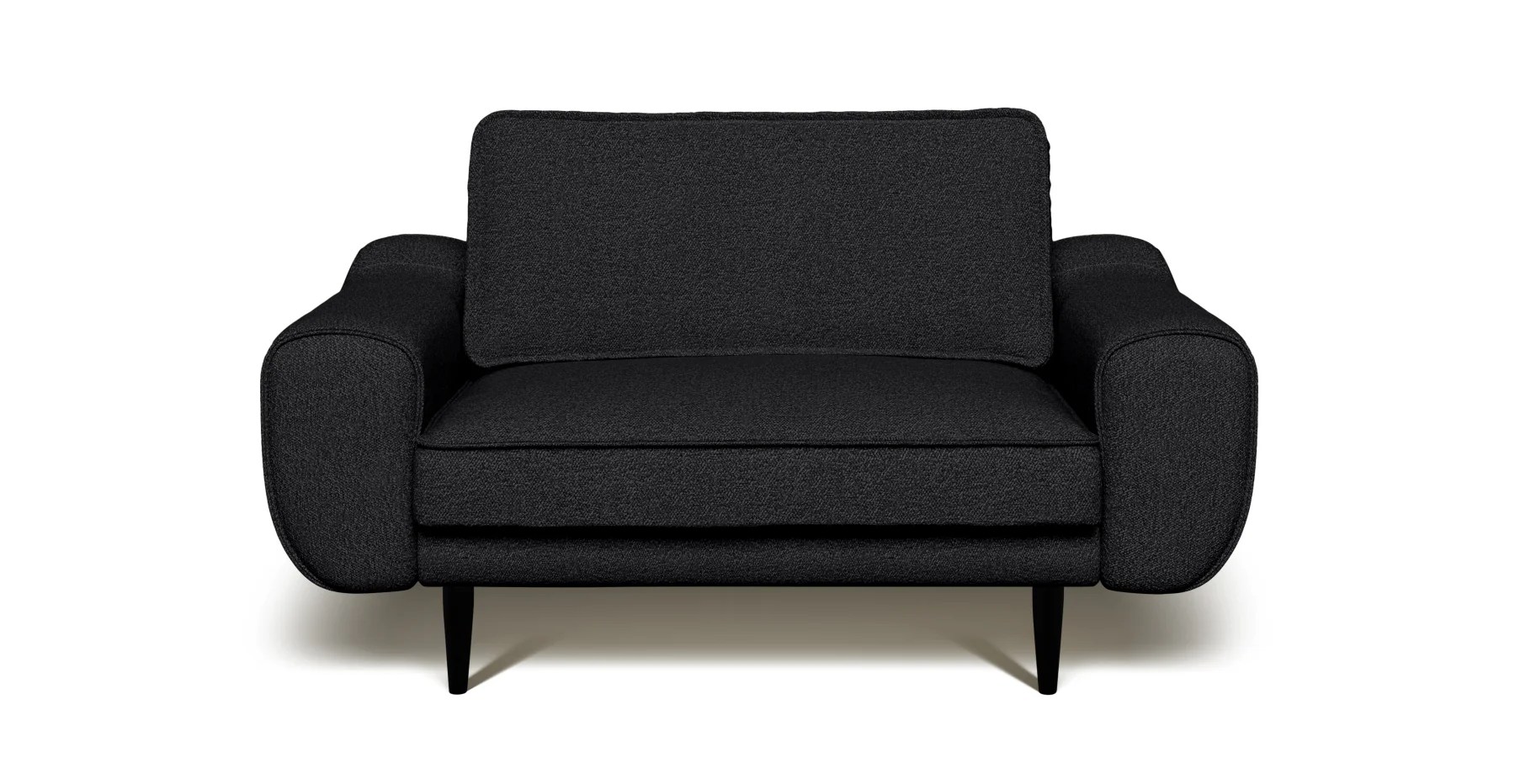 Klem Loveseat Ahşap Ayak - Bukle - Image 17