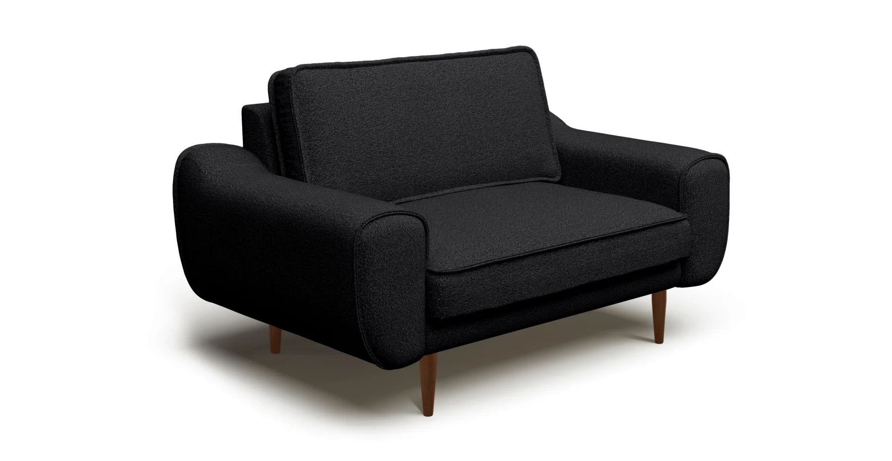 Klem Loveseat Ahşap Ayak - Bukle - Image 51
