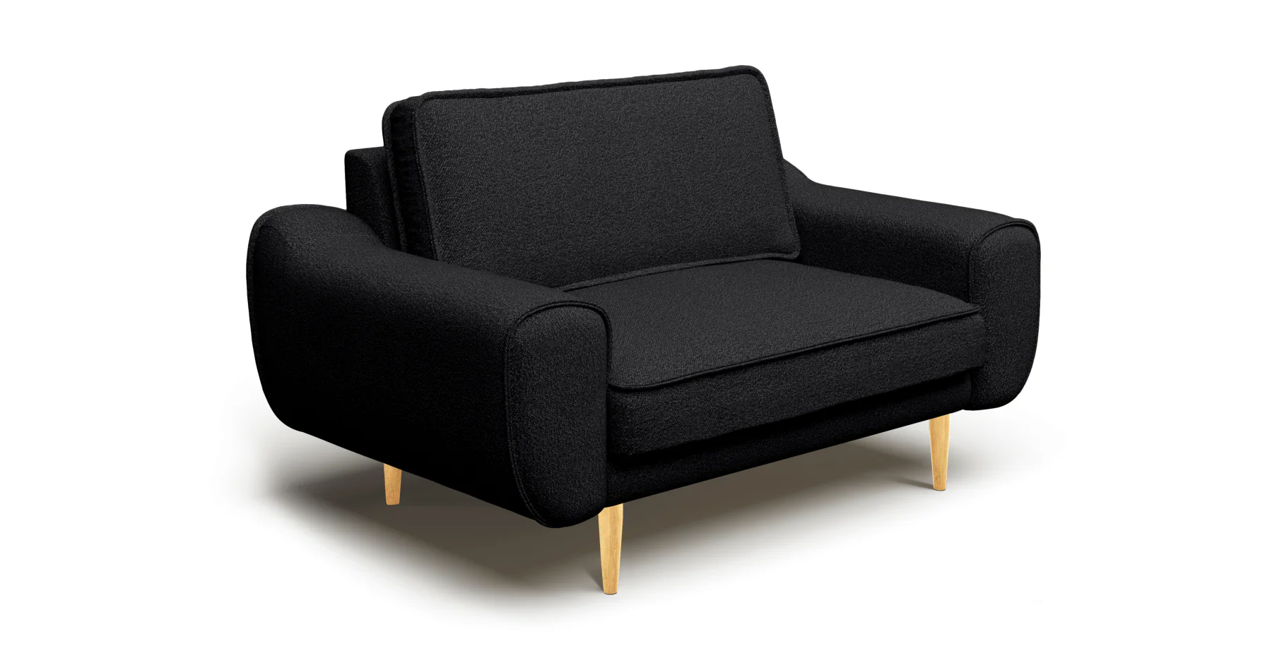 Klem Loveseat Ahşap Ayak - Bukle - Image 52