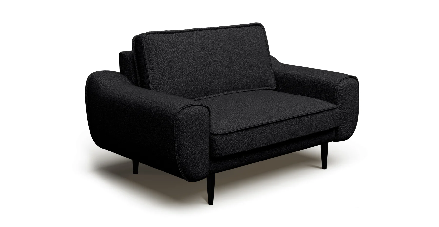 Klem Loveseat Ahşap Ayak - Bukle - Image 53