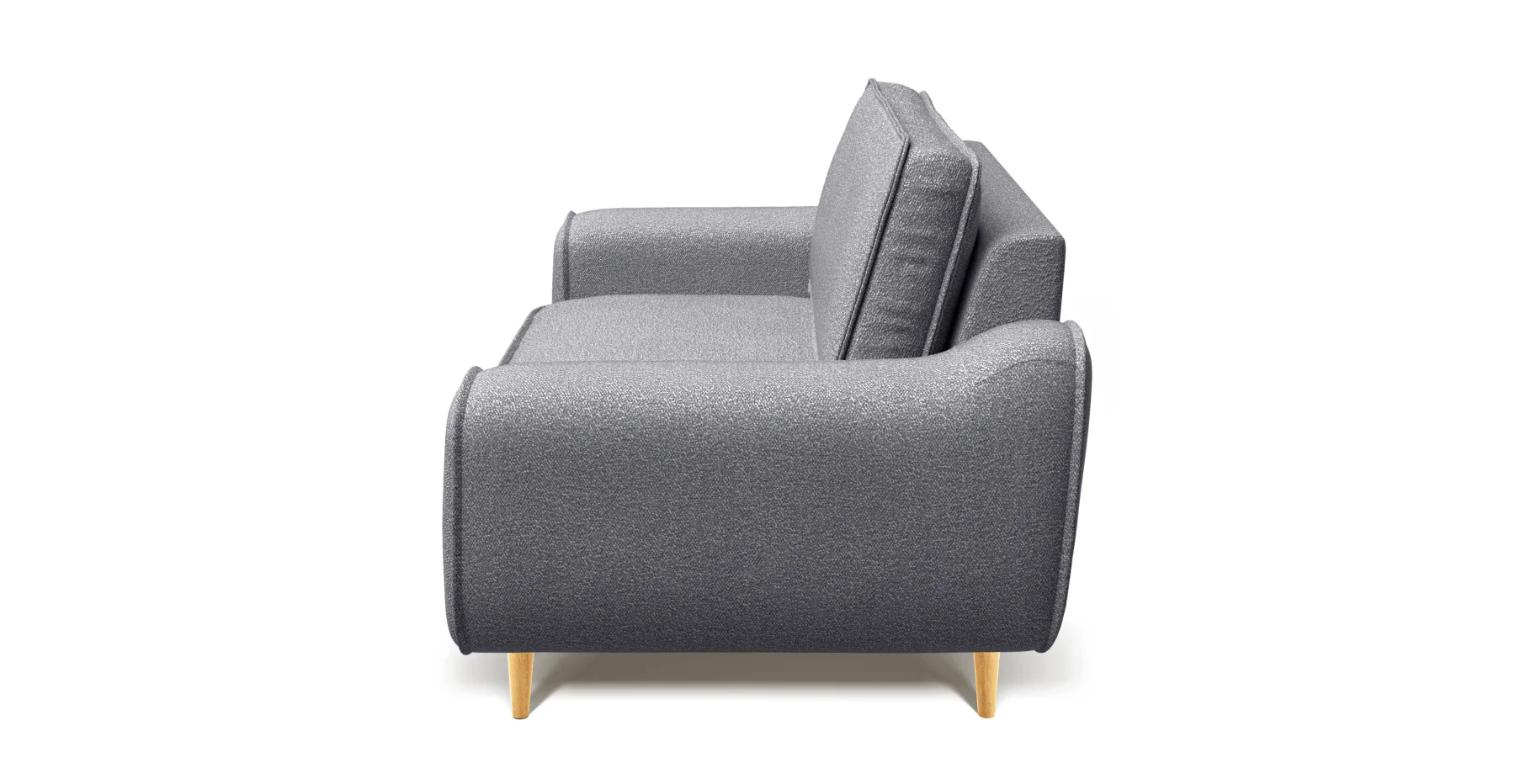Klem Loveseat Ahşap Ayak - Bukle - Image 61