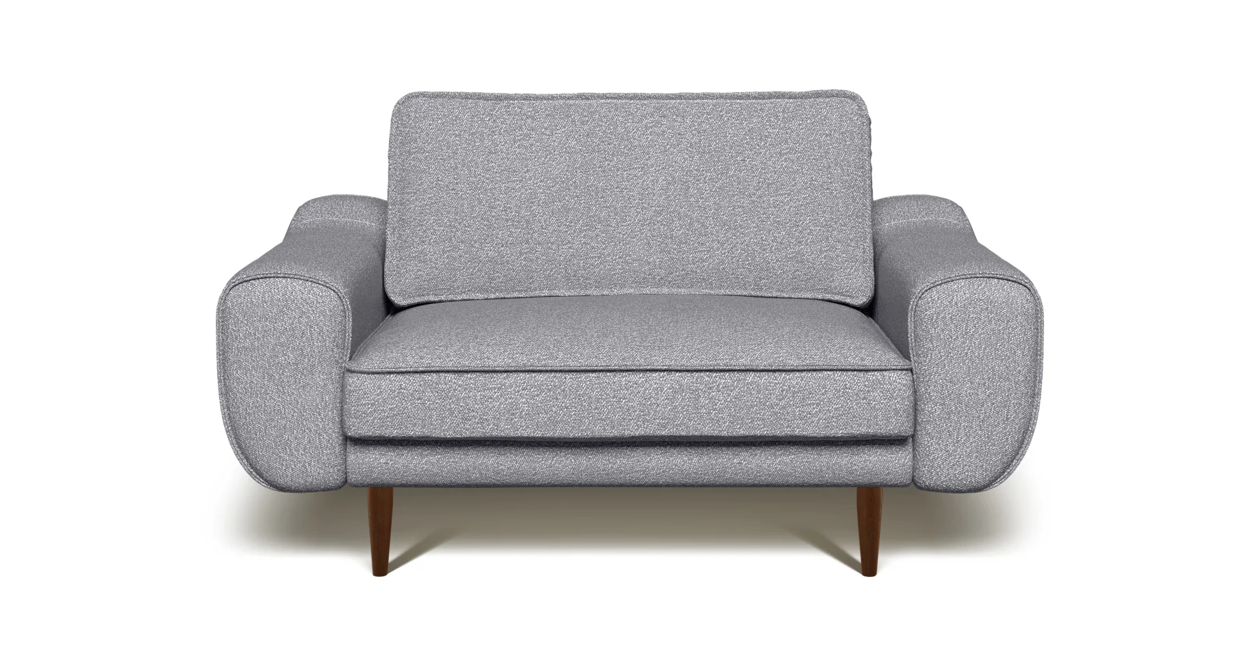 Klem Loveseat Ahşap Ayak - Bukle - Image 7