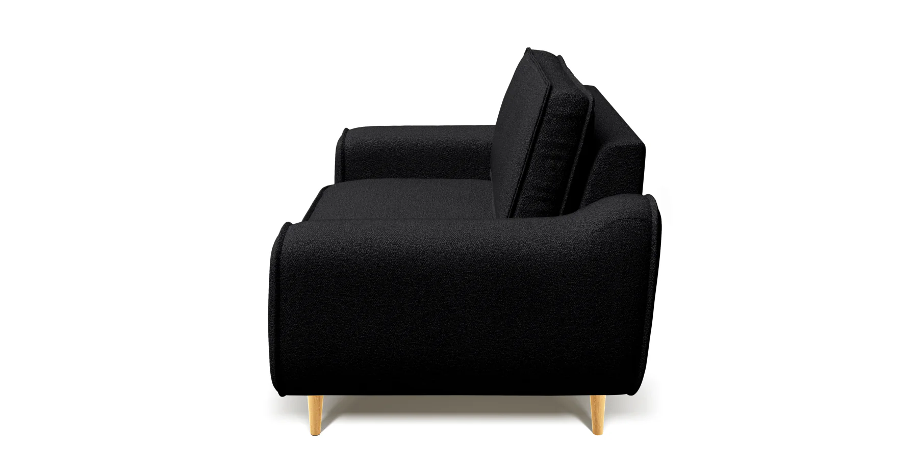 Klem Loveseat Ahşap Ayak - Bukle - Image 70