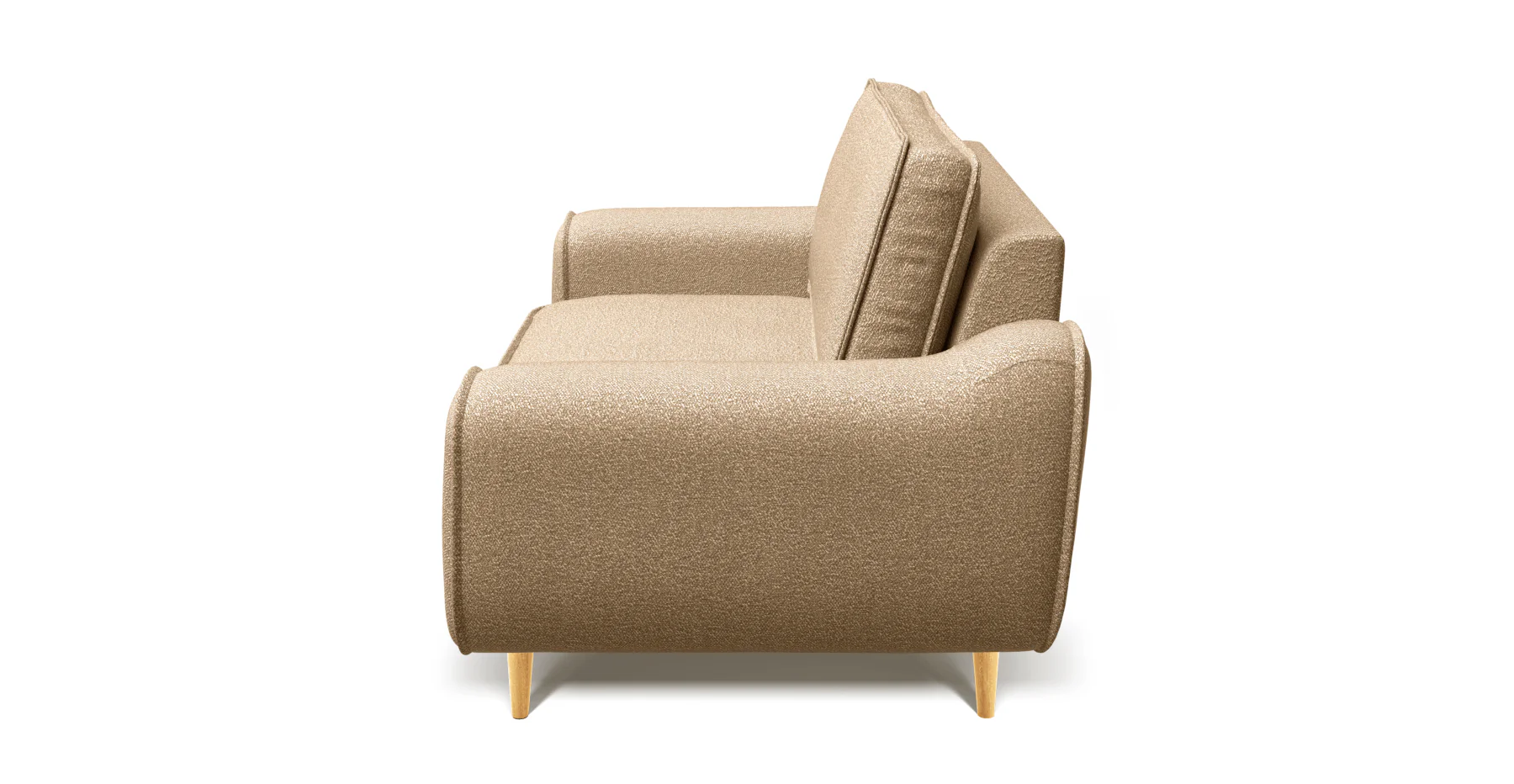 Klem Loveseat Ahşap Ayak - Bukle - Image 73