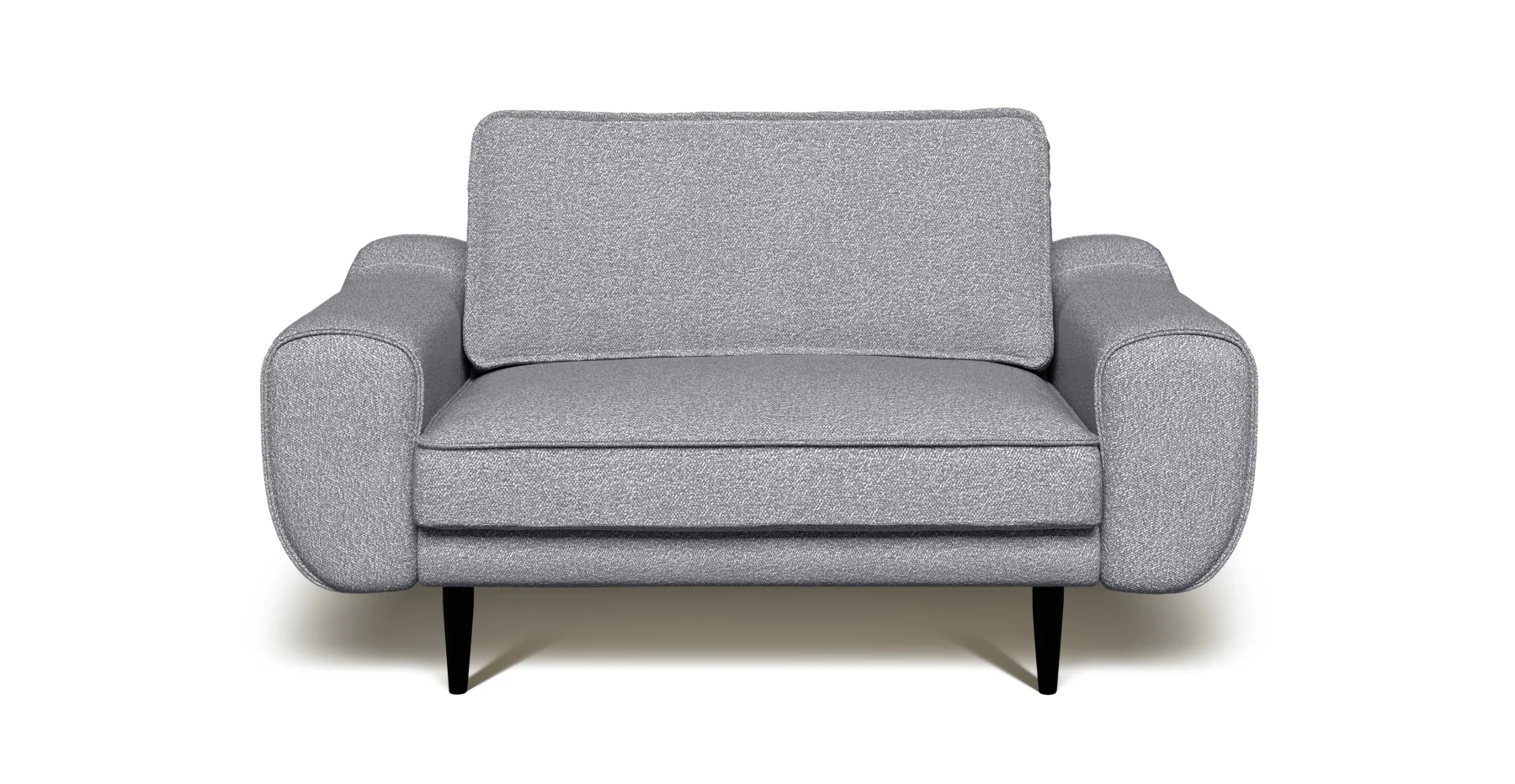 Klem Loveseat Ahşap Ayak - Bukle - Image 9