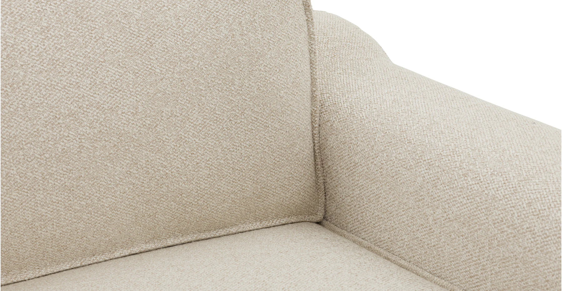 Klem Loveseat Ahşap Ayak - Bukle - Image 97