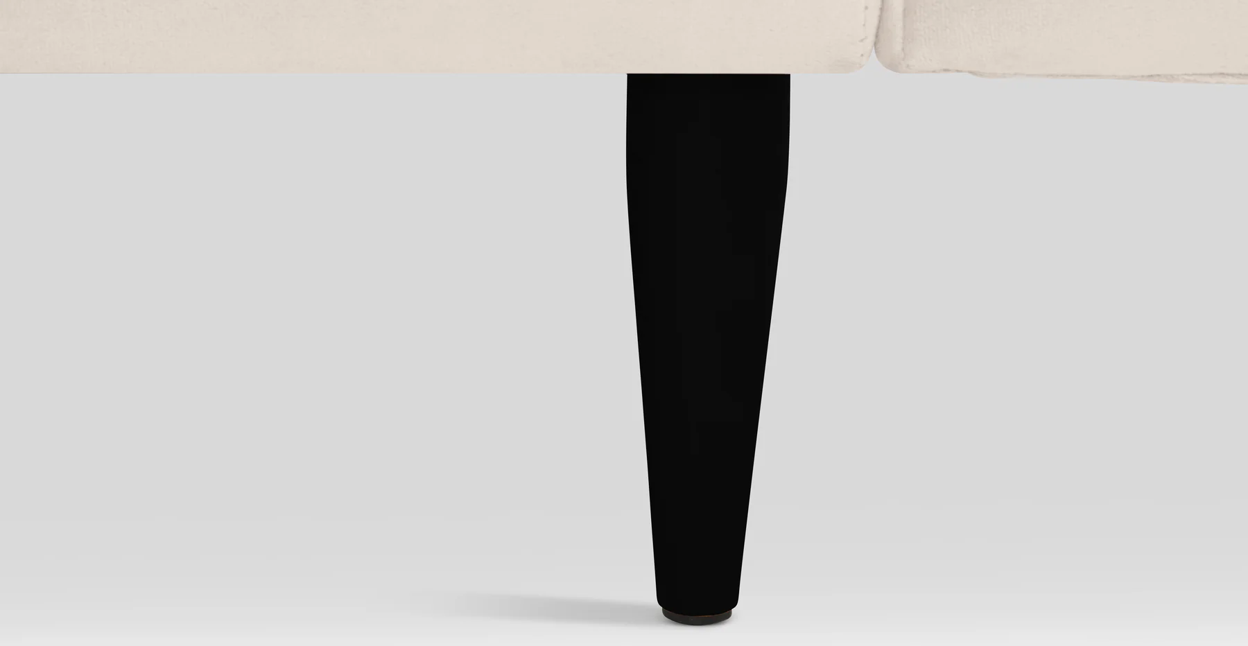 Klem Loveseat Ahşap Ayak - Kadife - Image 123