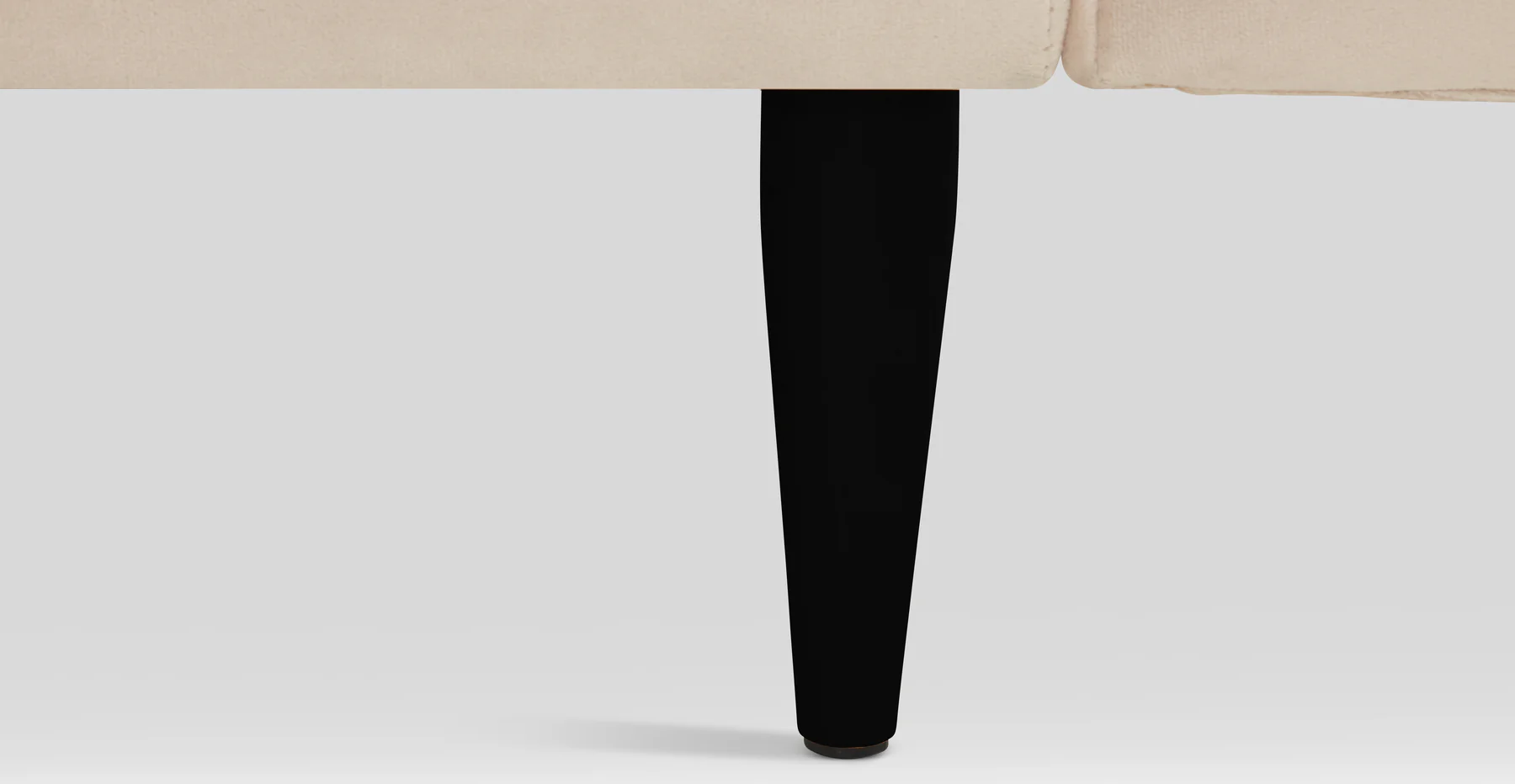 Klem Loveseat Ahşap Ayak - Kadife - Image 130