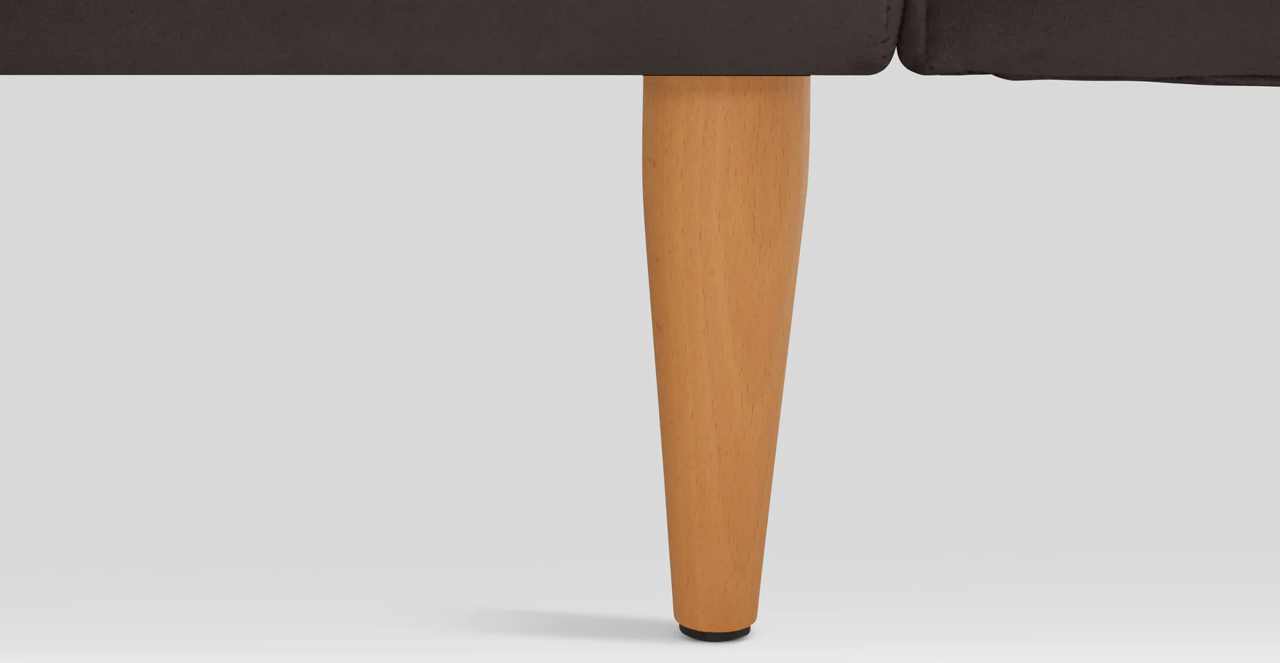 Klem Loveseat Ahşap Ayak - Kadife - Image 137