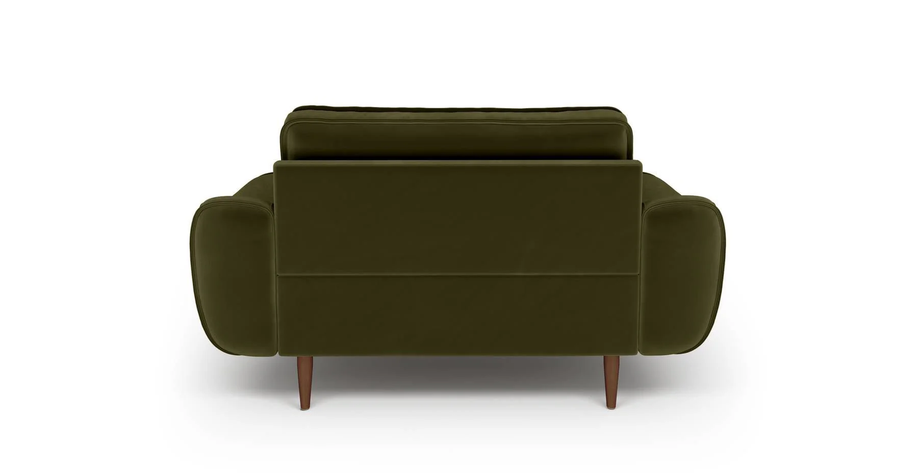 Klem Loveseat Ahşap Ayak - Kadife - Image 21