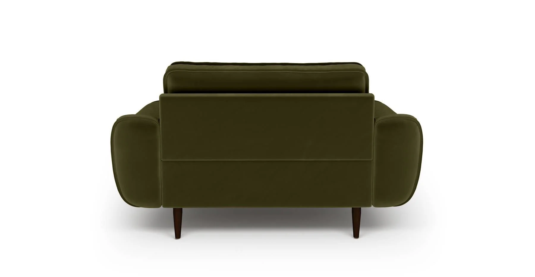 Klem Loveseat Ahşap Ayak - Kadife - Image 29