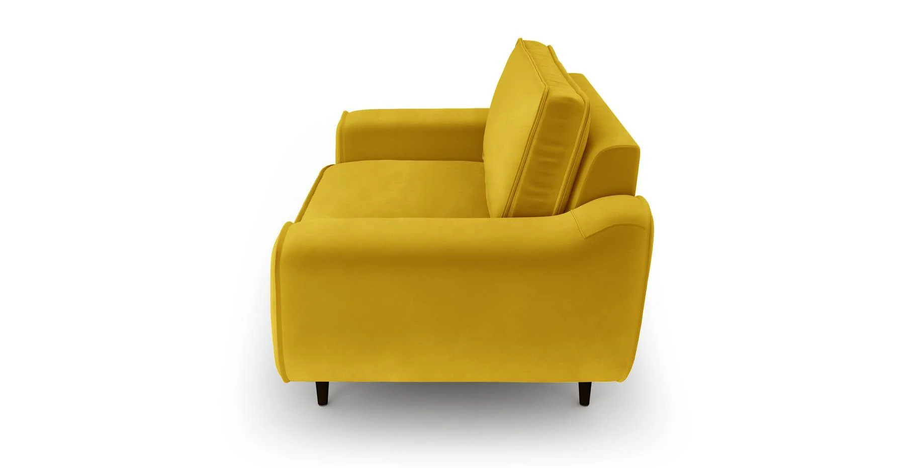 Klem Loveseat Ahşap Ayak - Kadife - Image 40