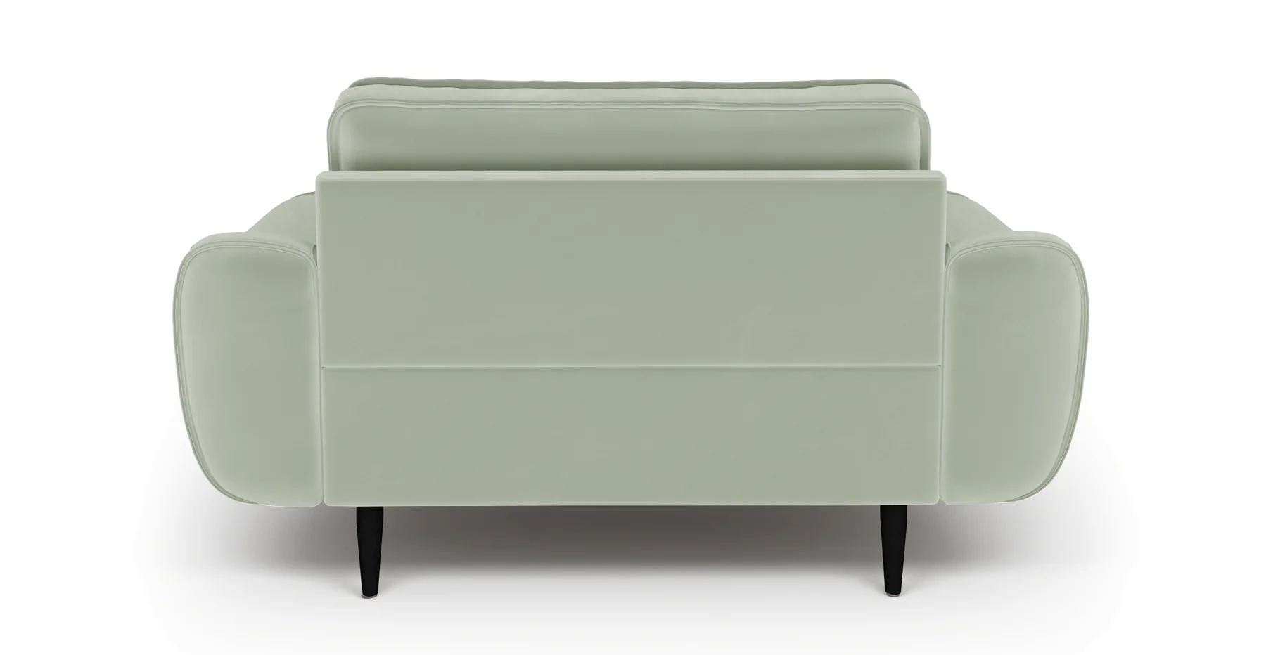 Klem Loveseat Ahşap Ayak - Kadife - Image 76