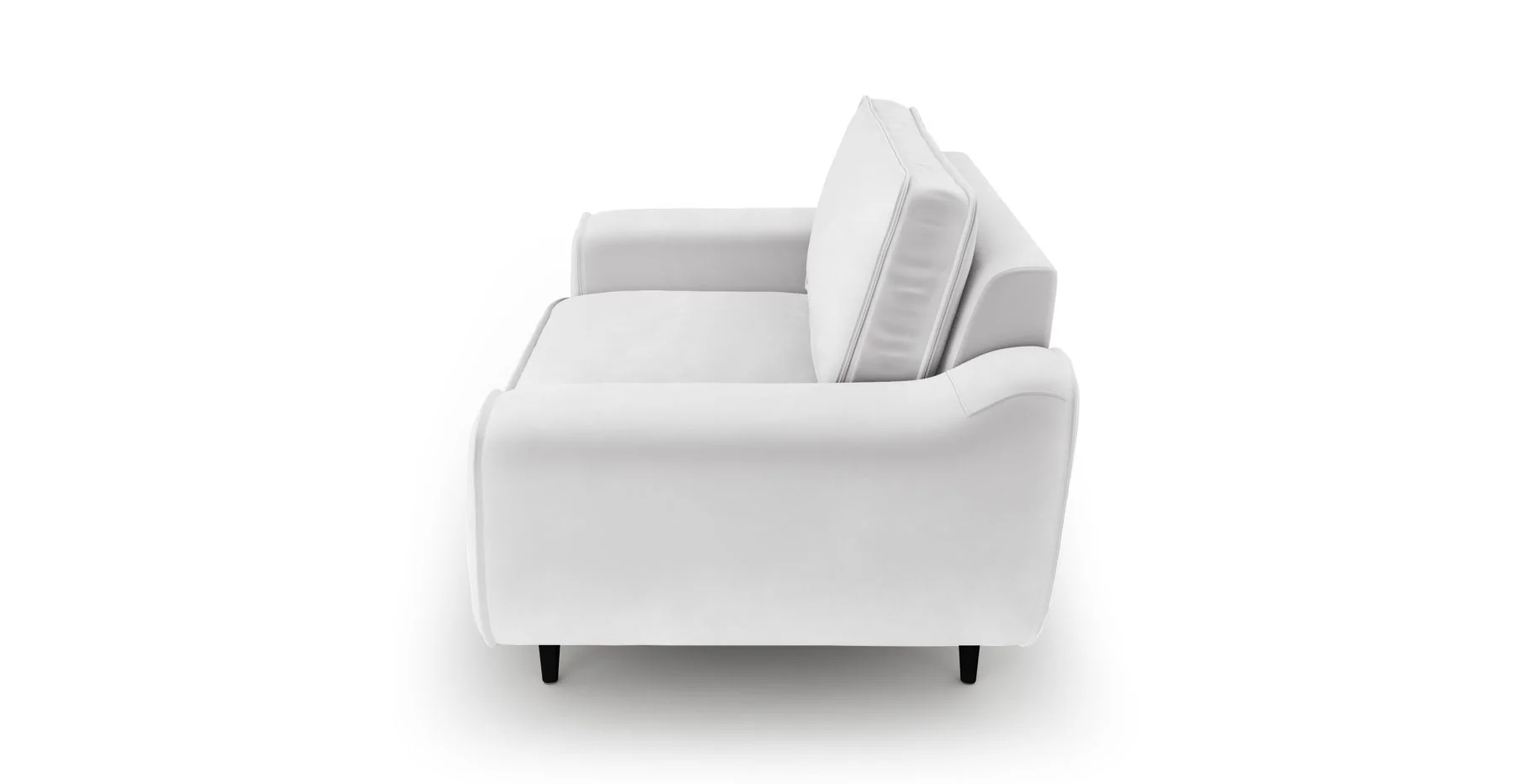 Klem Loveseat Ahşap Ayak - Kadife - Image 85