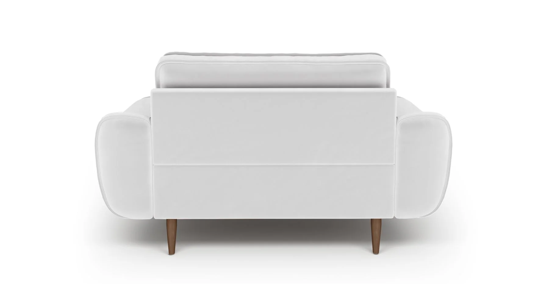 Klem Loveseat Ahşap Ayak - Kadife - Image 86