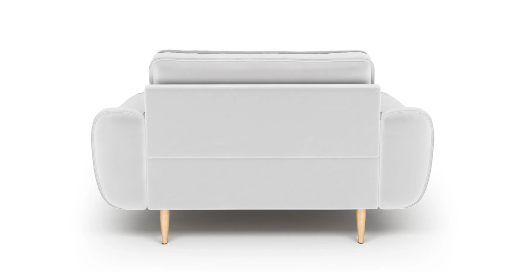 Klem Loveseat Ahşap Ayak - Kadife - Image 87