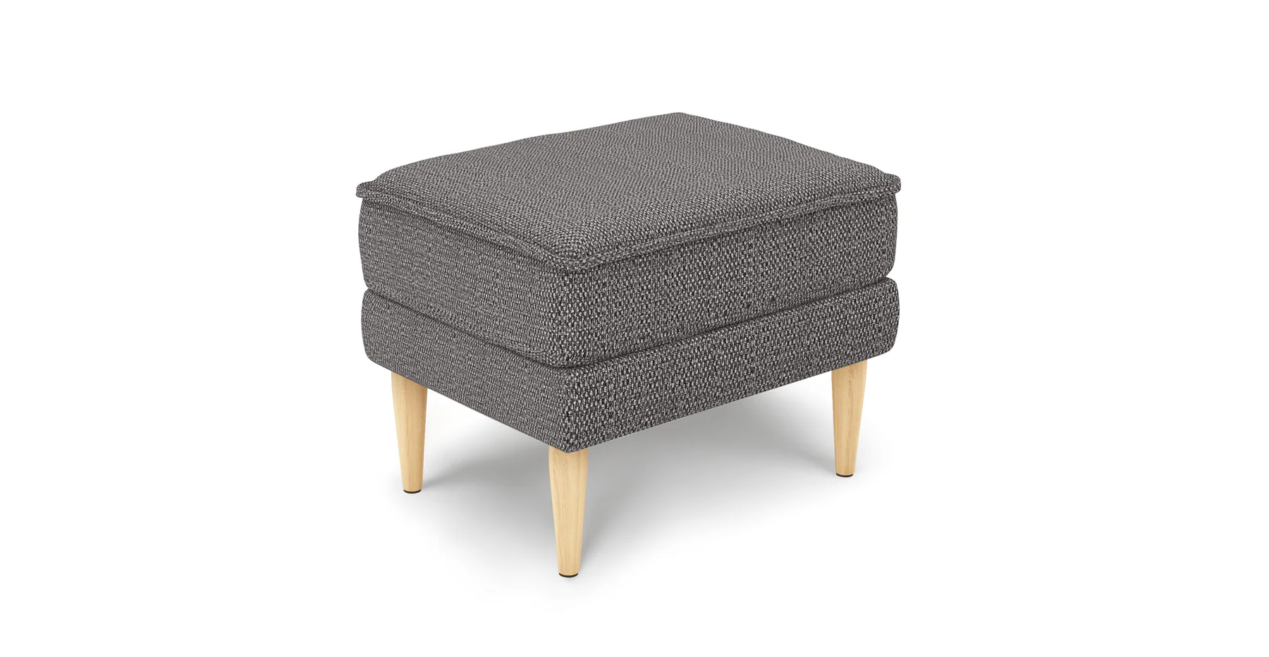 Klem Puf Small Ahşap Ayak - Doğal Doku - Image 25