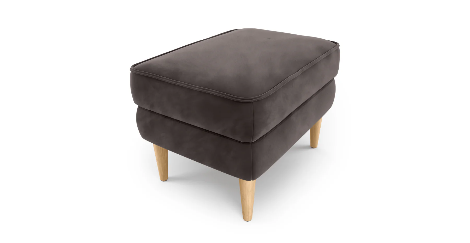 Klem Puf Small Ahşap Ayak - Kadife - Image 36