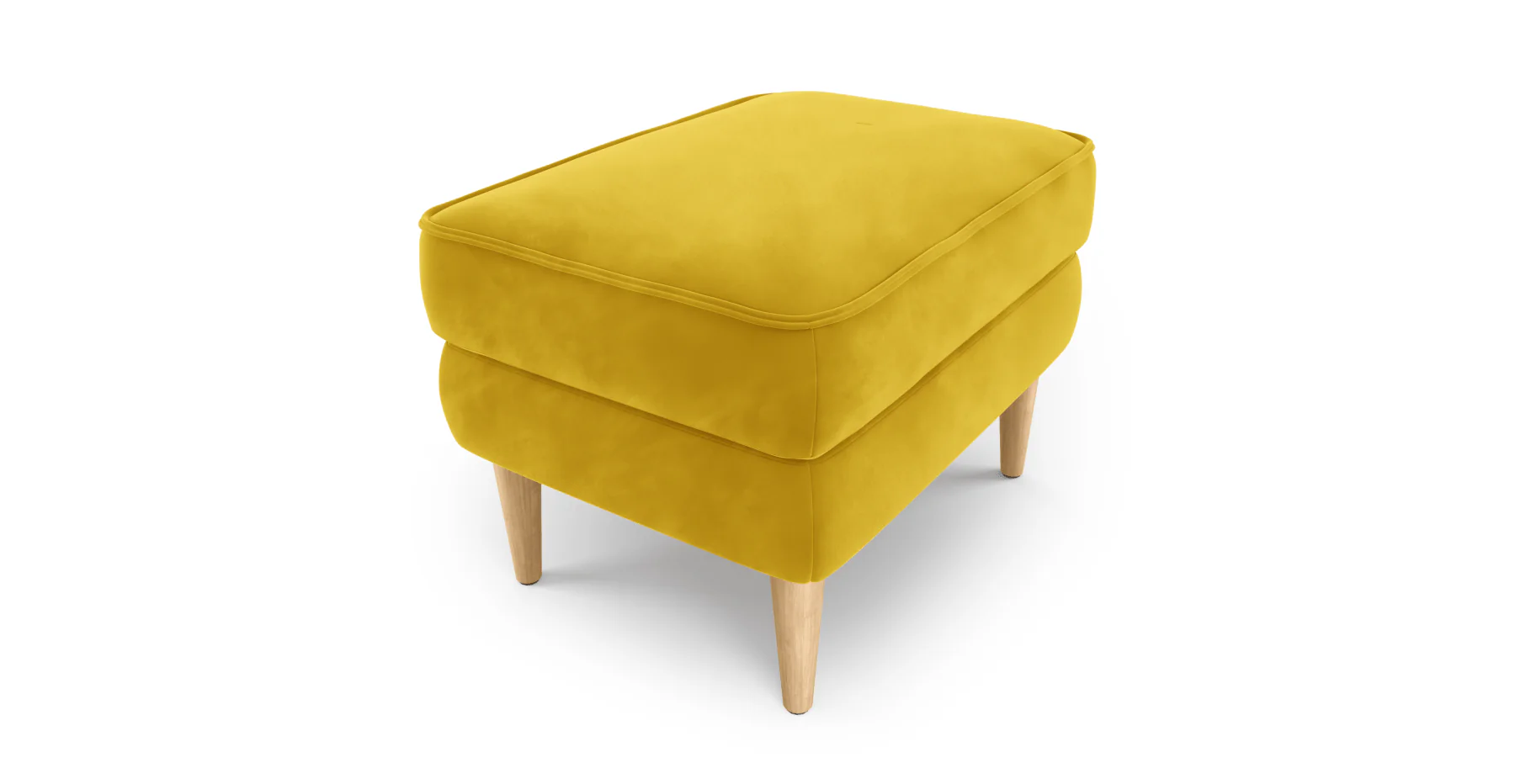 Klem Puf Small Ahşap Ayak - Kadife - Image 38