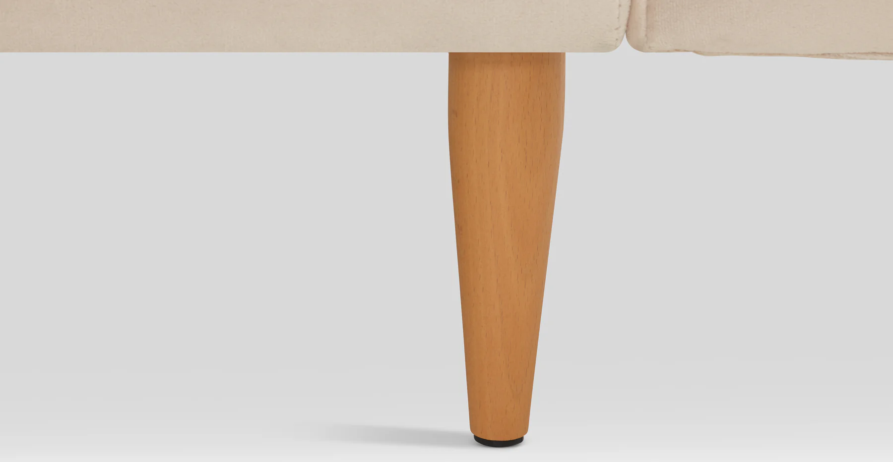 Klem Slim 212 x 171 Köşe Ahşap Ayak - Kadife - Image 150