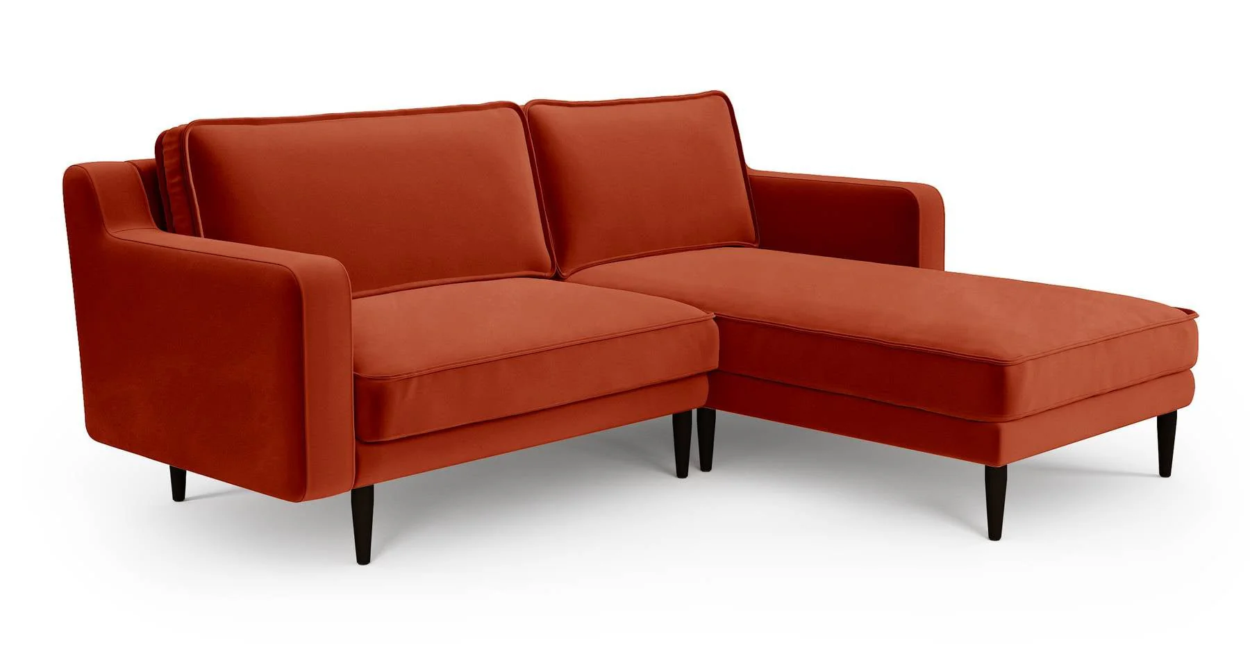 Klem Slim 212 x 171 Köşe Ahşap Ayak - Kadife - Image 16
