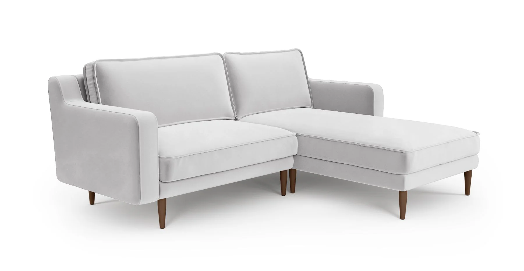Klem Slim 212 x 171 Köşe Ahşap Ayak - Kadife - Image 20