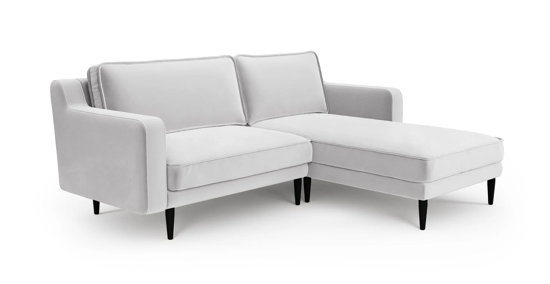 Klem Slim 212 x 171 Köşe Ahşap Ayak - Kadife - Image 22