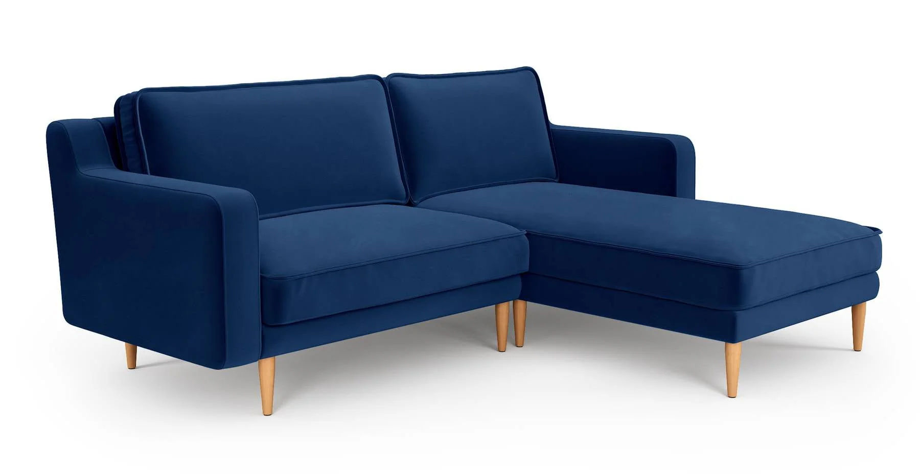 Klem Slim 212 x 171 Köşe Ahşap Ayak - Kadife - Image 7