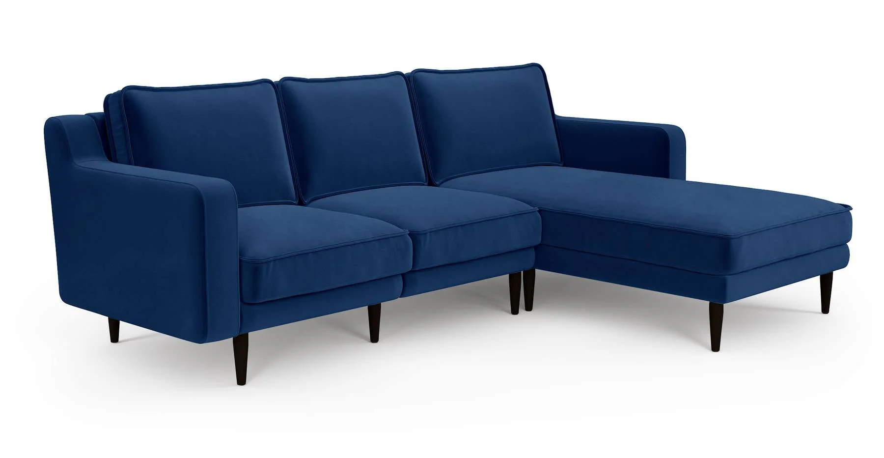 Klem Slim 240 x 171 Köşe Ahşap Ayak - Kadife - Image 10