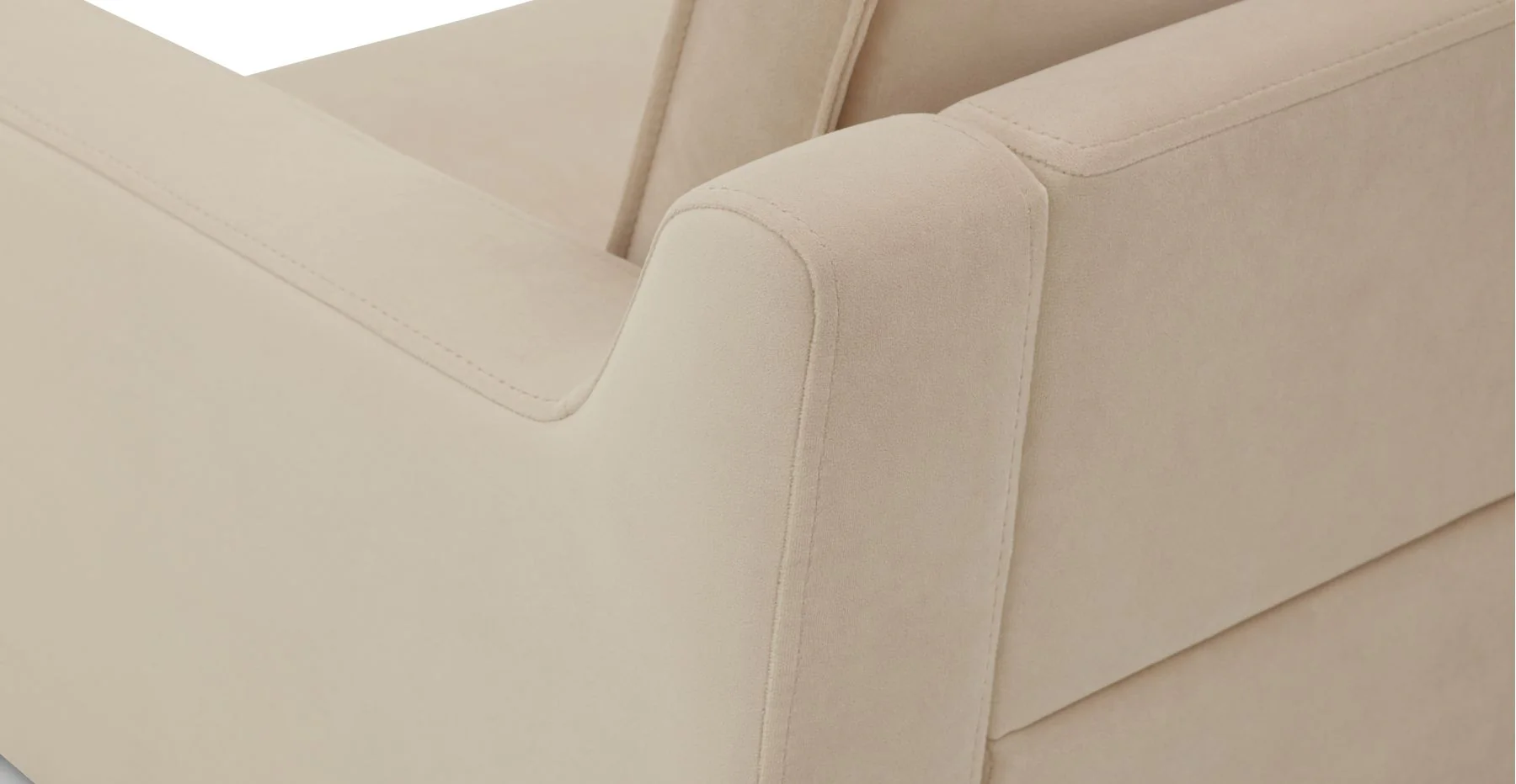 Klem Slim 240 x 171 Köşe Ahşap Ayak - Kadife - Image 84
