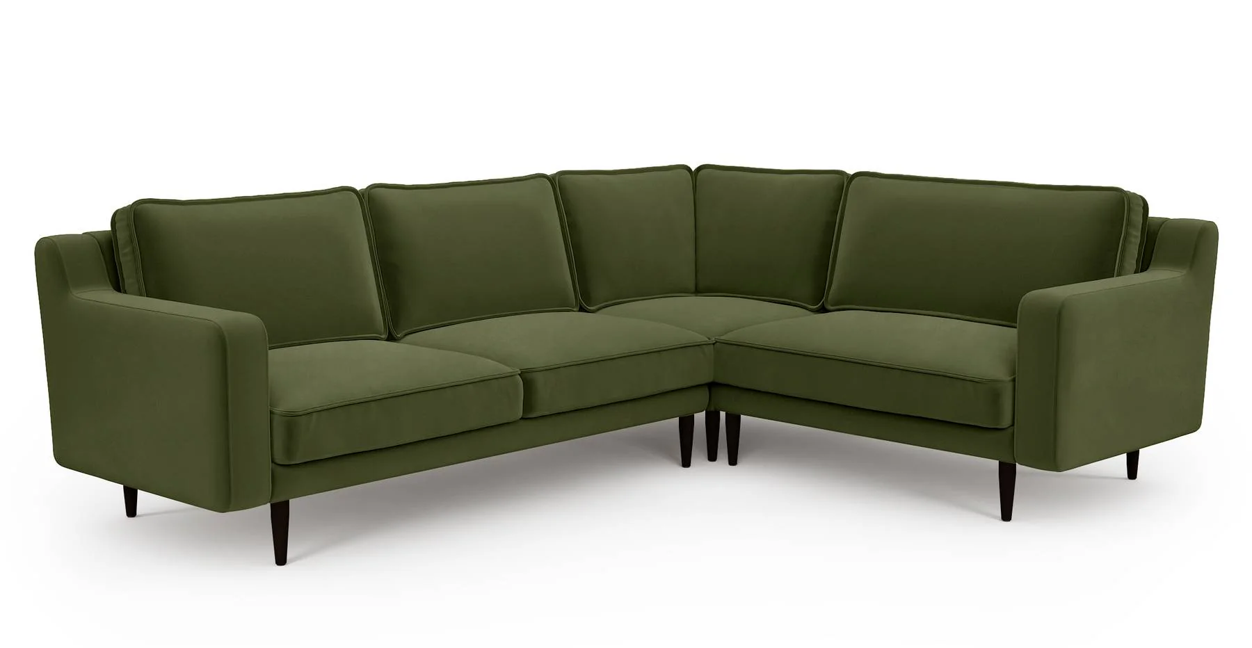 Klem Slim 257 x 203 Köşe Ahşap Ayak - Kadife - Image 10