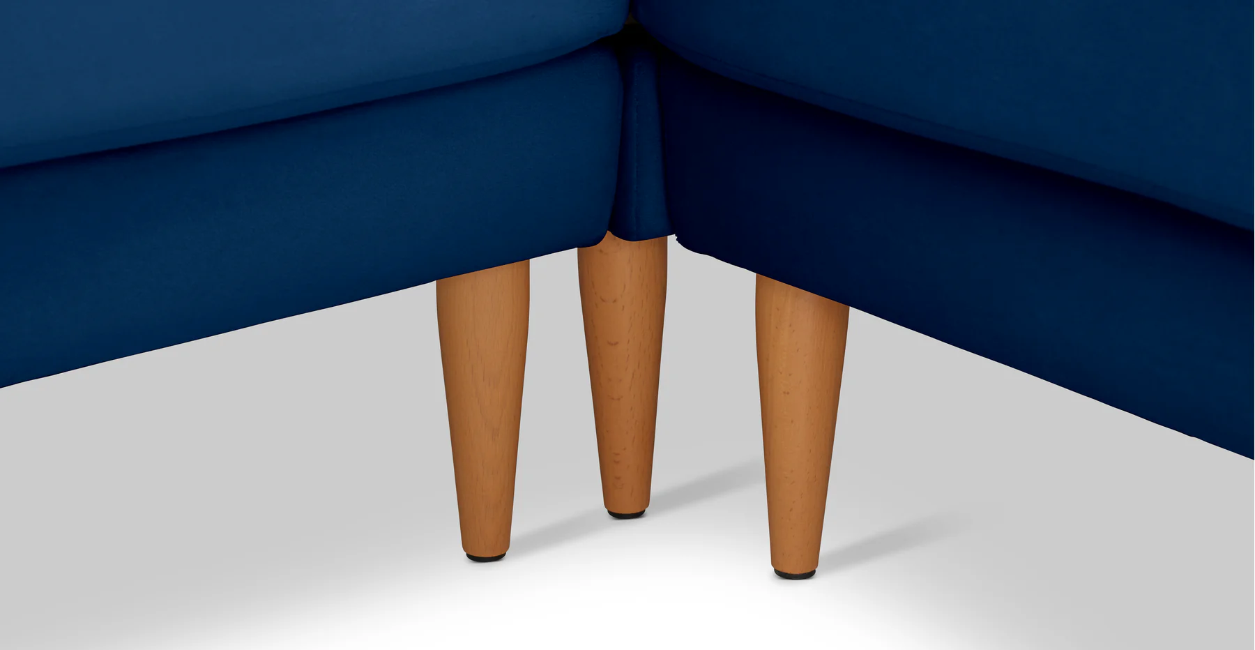 Klem Slim 257 x 203 Köşe Ahşap Ayak - Kadife - Image 126