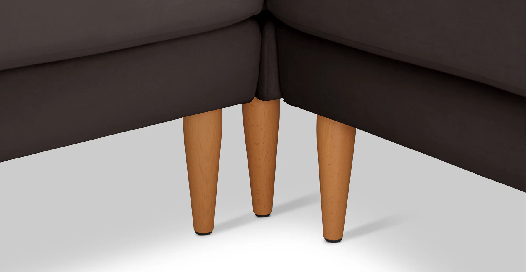 Klem Slim 257 x 203 Köşe Ahşap Ayak - Kadife - Image 141