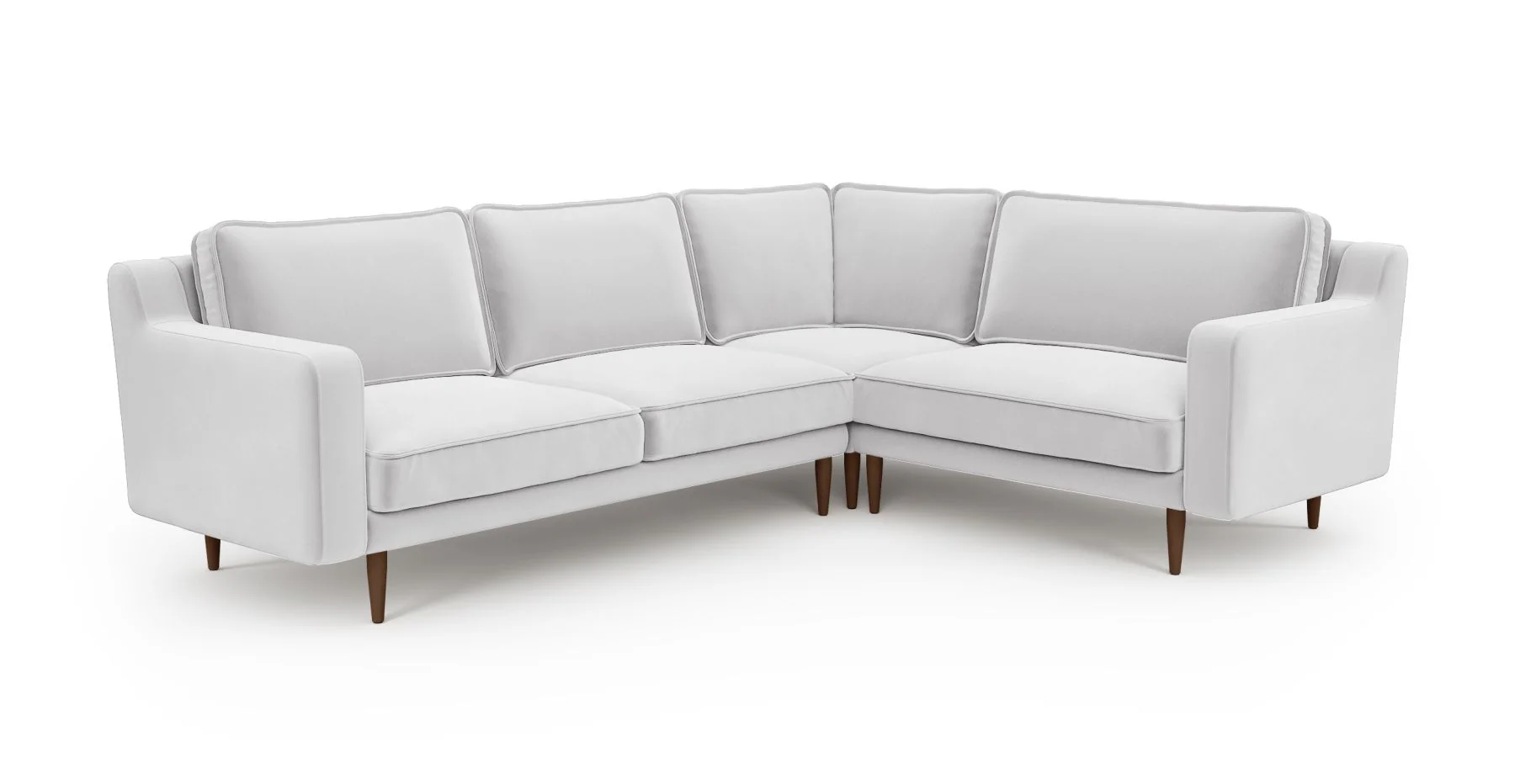 Klem Slim 257 x 203 Köşe Ahşap Ayak - Kadife - Image 19