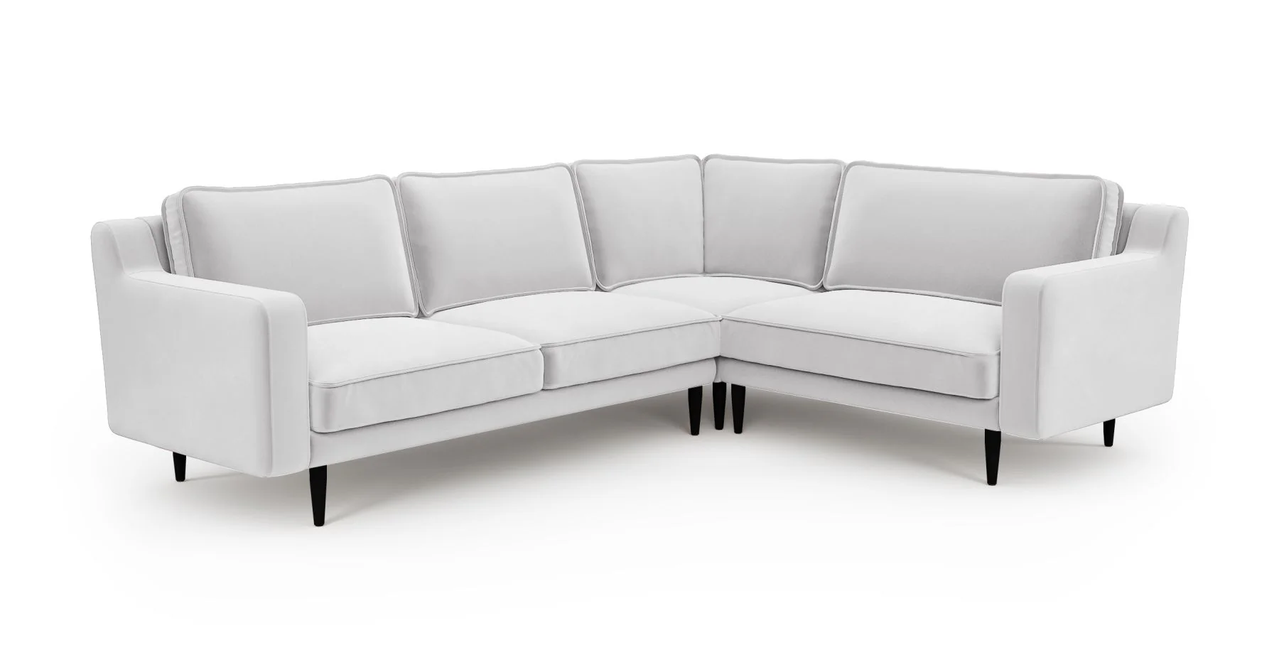 Klem Slim 257 x 203 Köşe Ahşap Ayak - Kadife - Image 21