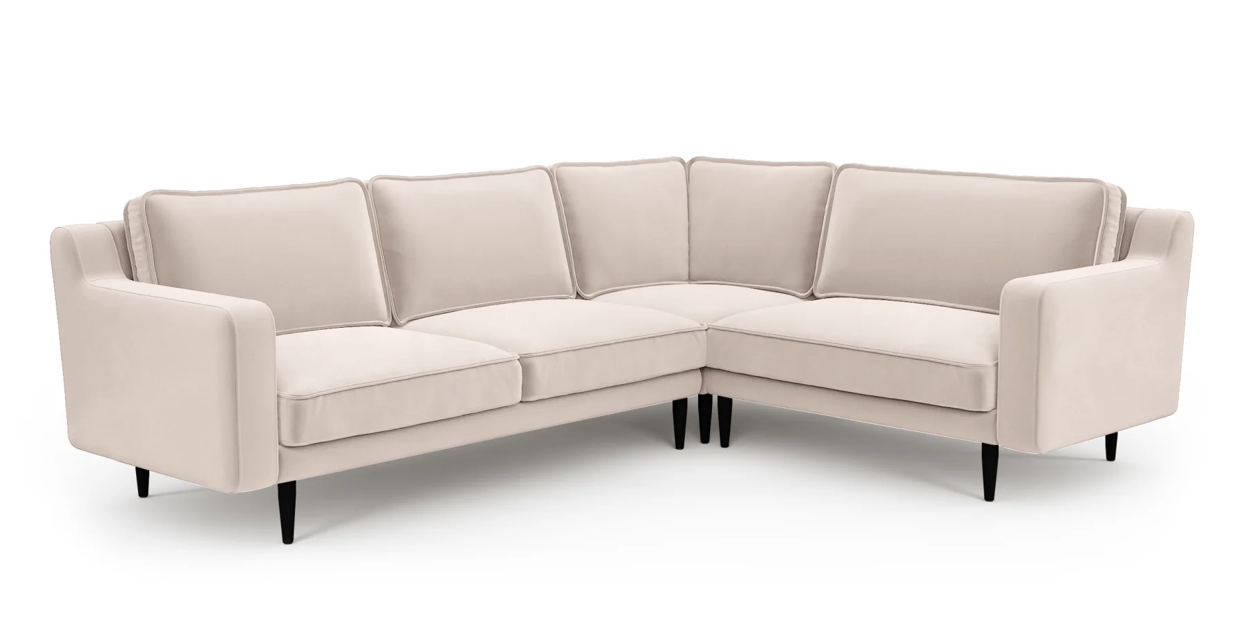 Klem Slim 257 x 203 Köşe Ahşap Ayak - Kadife - Image 32