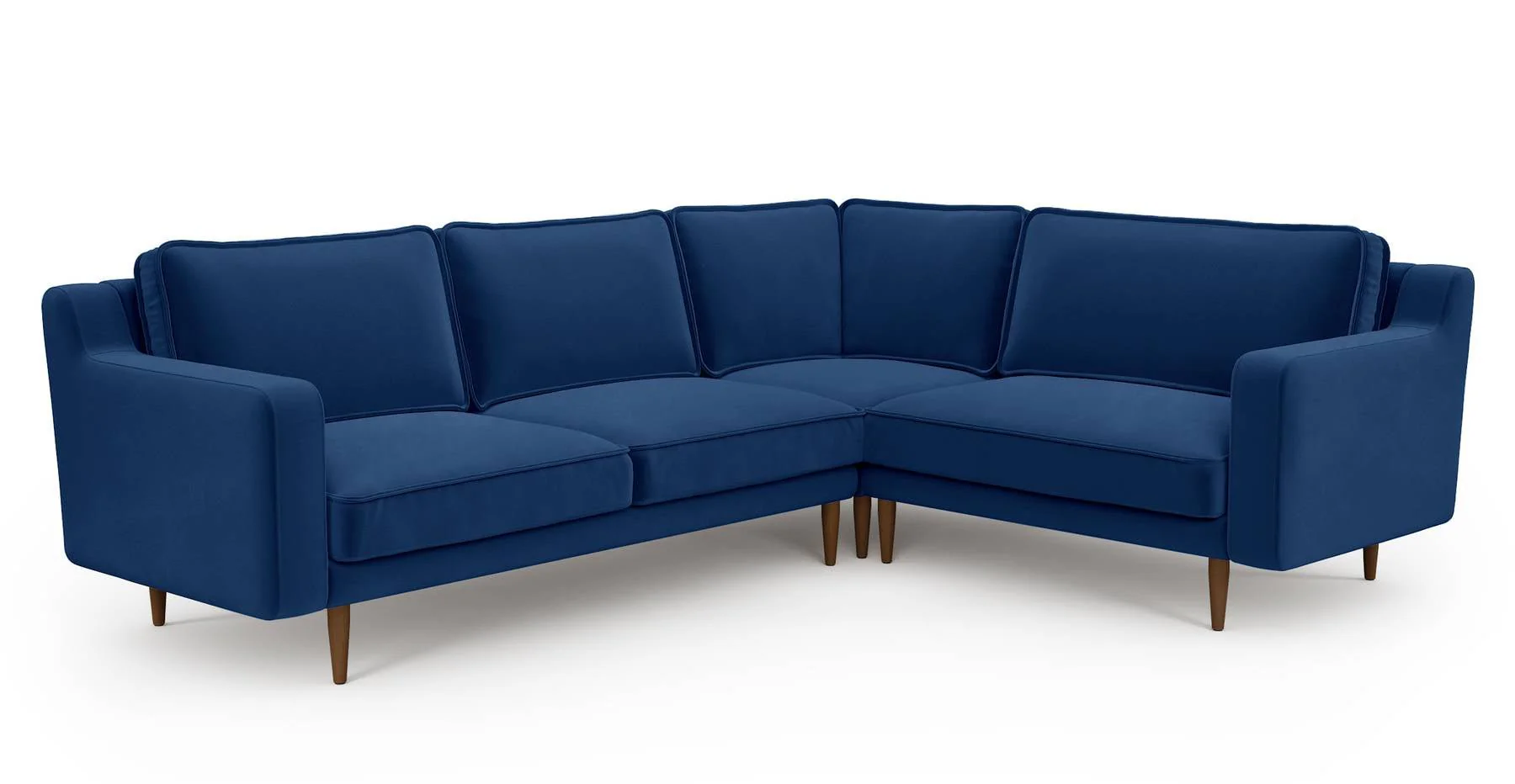 Klem Slim 257 x 203 Köşe Ahşap Ayak - Kadife - Image 5