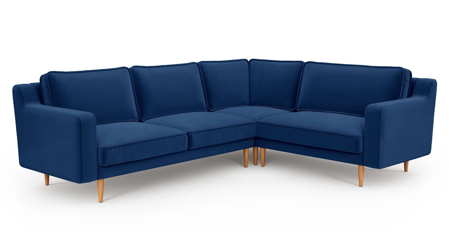 Klem Slim 257 x 203 Köşe Ahşap Ayak - Kadife - Image 6