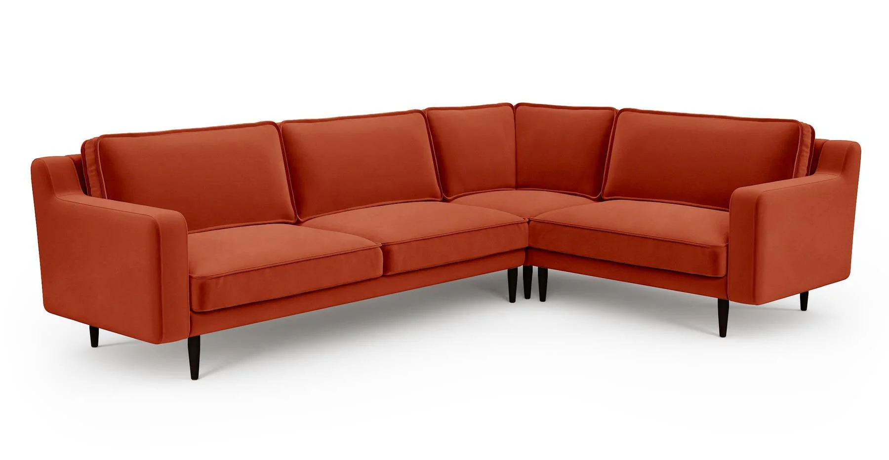 Klem Slim 283 x 203 Köşe Ahşap Ayak - Kadife - Image 14