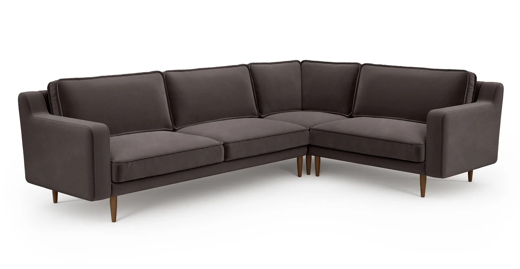 Klem Slim 283 x 203 Köşe Ahşap Ayak - Kadife - Image 15