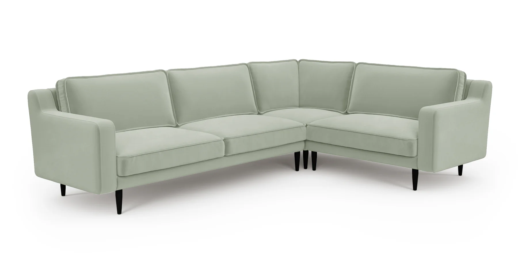 Klem Slim 283 x 203 Köşe Ahşap Ayak - Kadife - Image 18