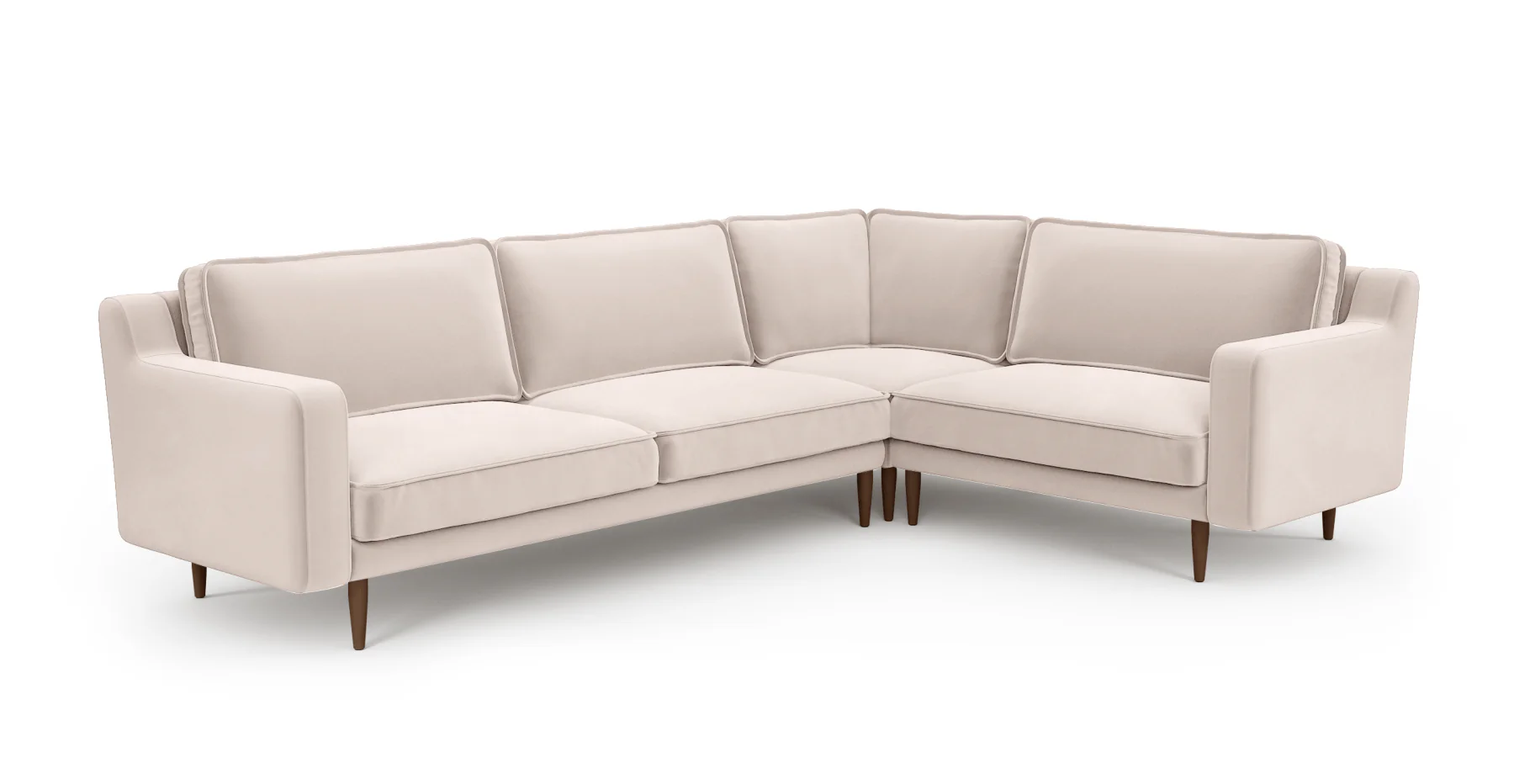 Klem Slim 283 x 203 Köşe Ahşap Ayak - Kadife - Image 30