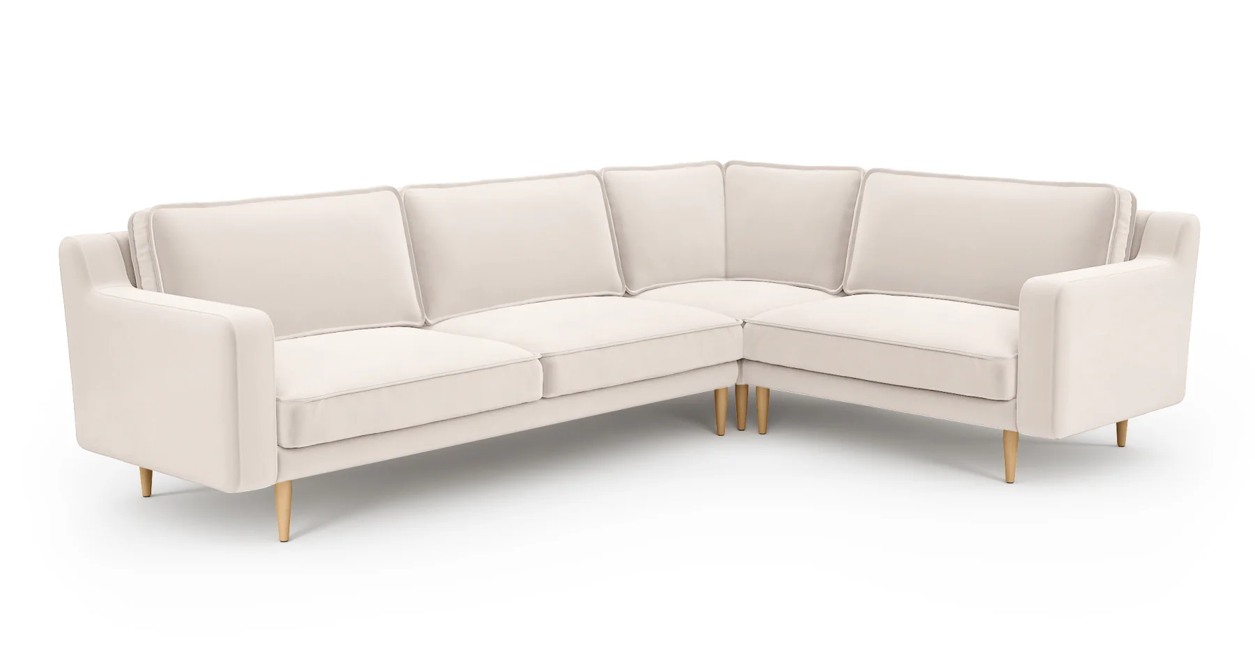 Klem Slim 283 x 203 Köşe Ahşap Ayak - Kadife - Image 35