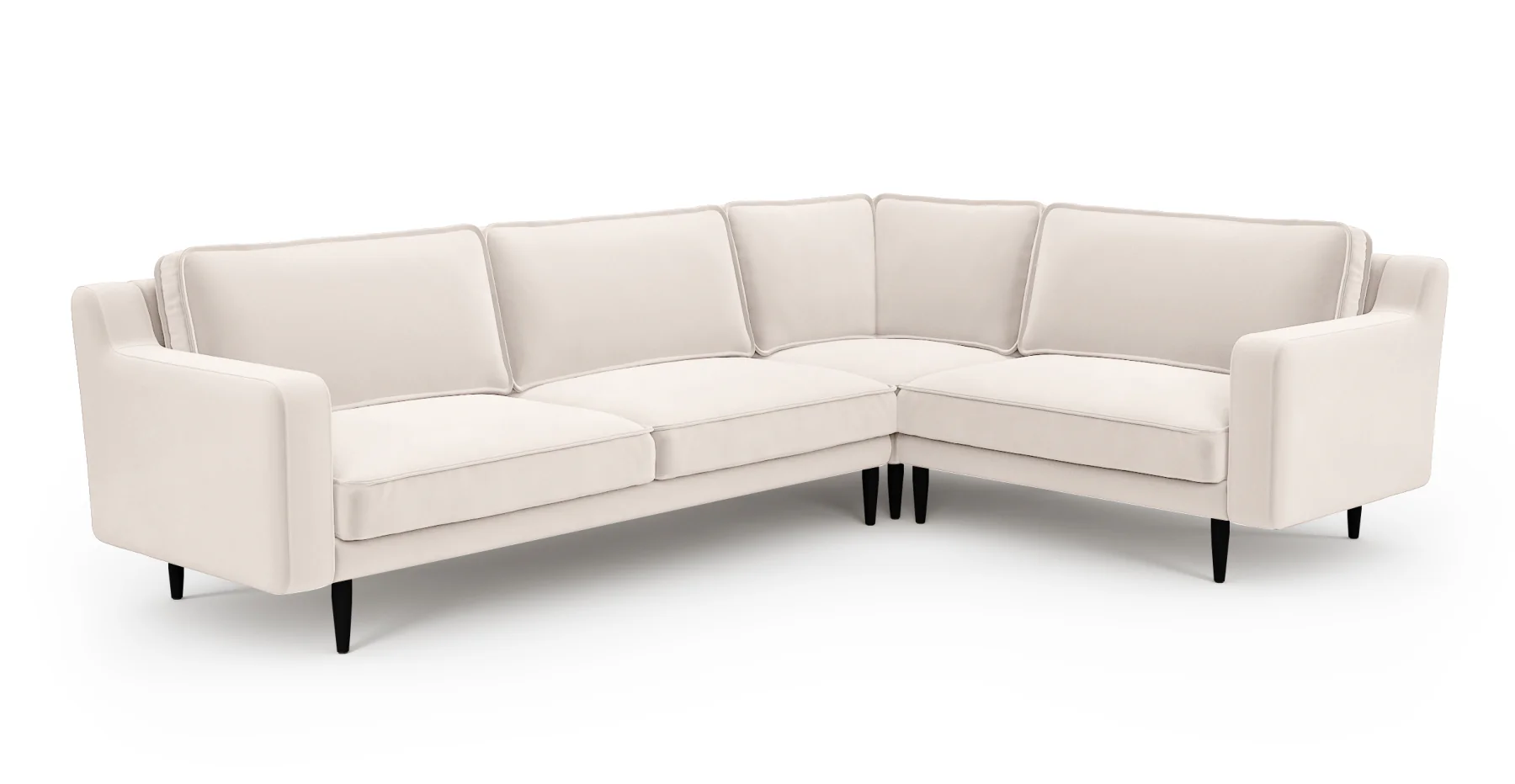 Klem Slim 283 x 203 Köşe Ahşap Ayak - Kadife - Image 36